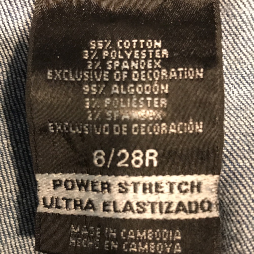 Mossimo High Rise Distressed Jegging - Picture 7 of 11